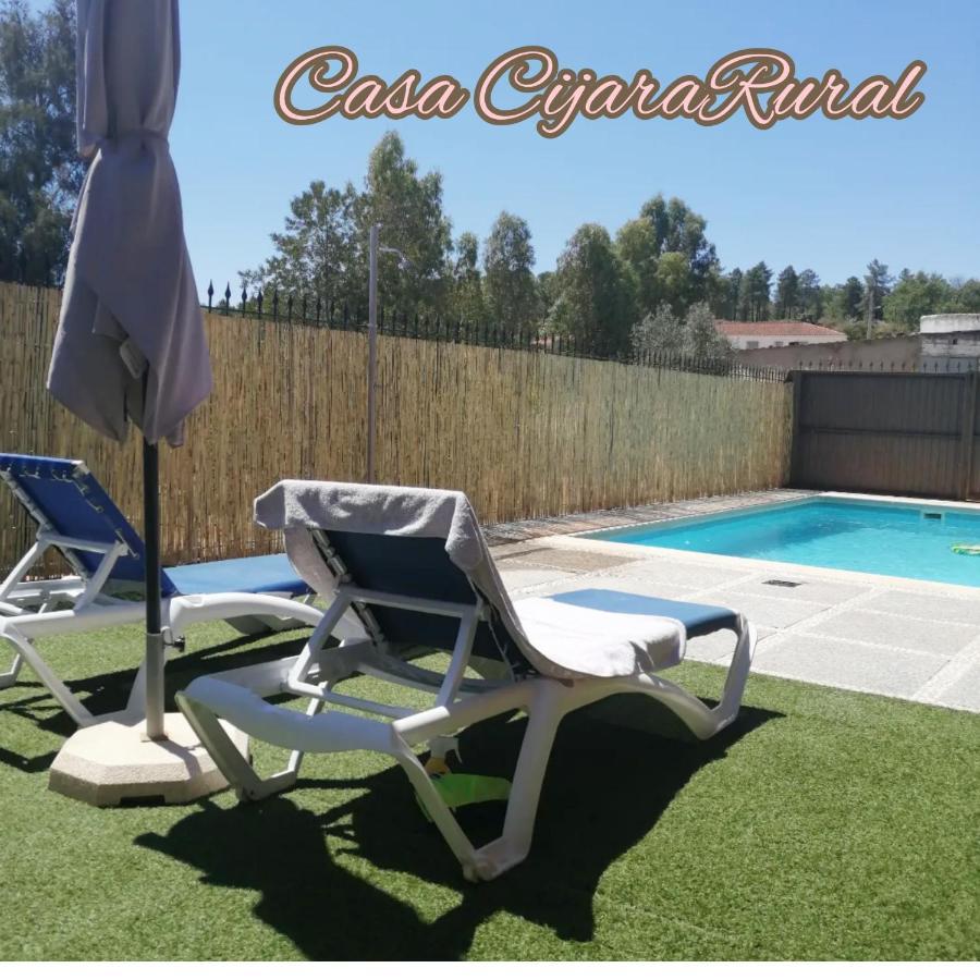 הוילה Pantano de Cijara Casa Cijararural מראה חיצוני תמונה